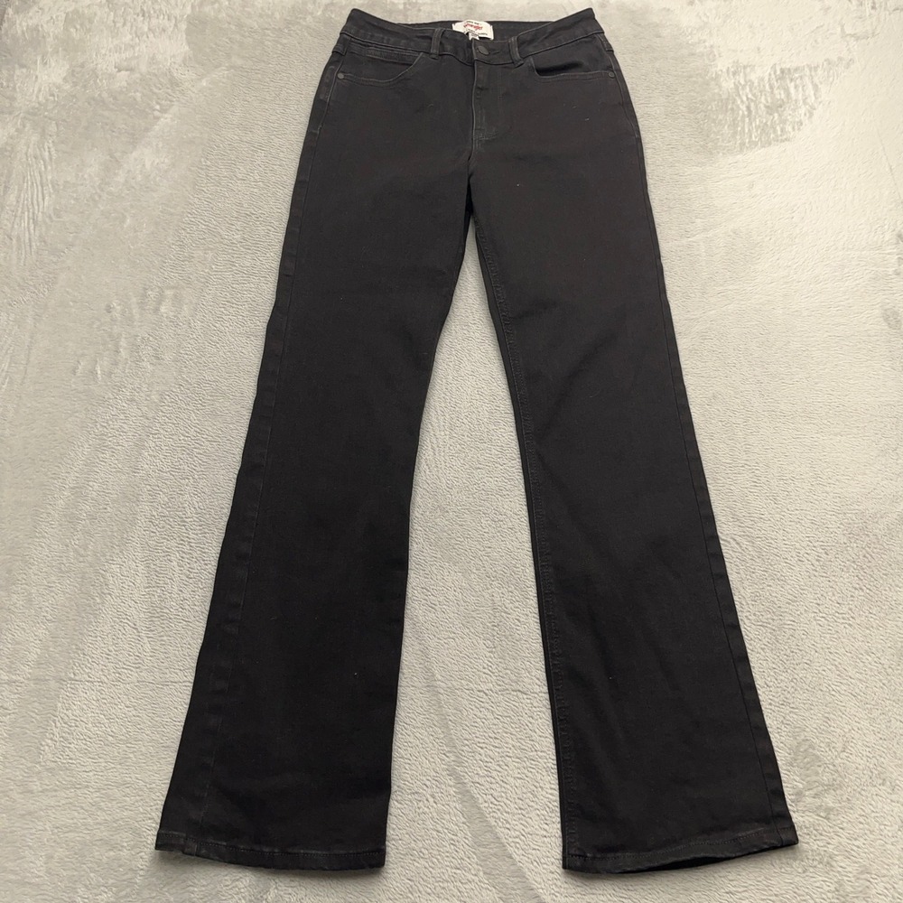 Wrangler Women's Black Bootcut Cowboy Western Jeans Size 4